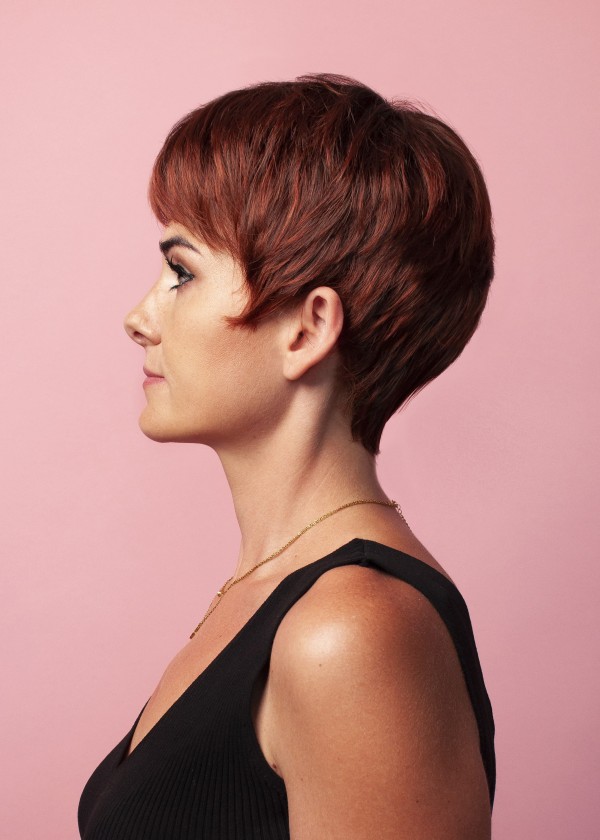 Synthetic Wig - Red - Short - Online Store