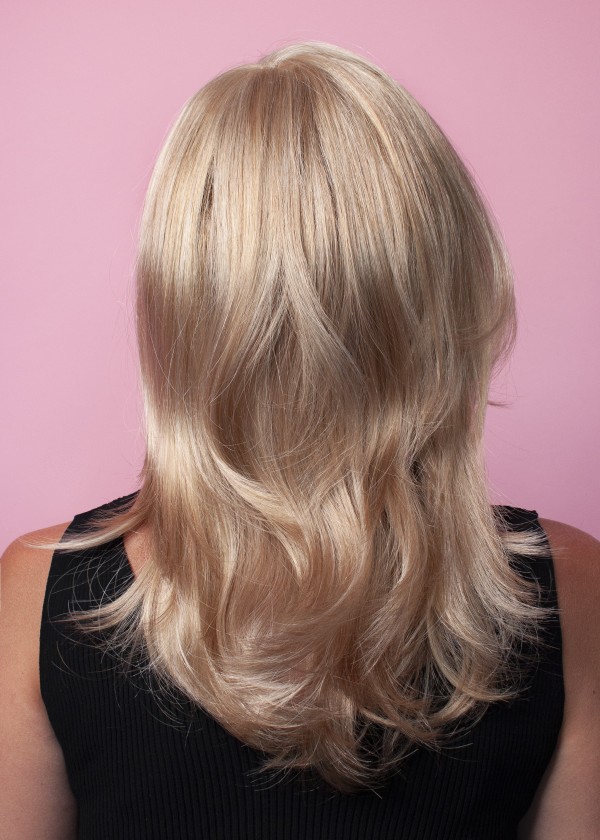 Blonde synthetische Perücke - Lang - Polnischer Online-Shop