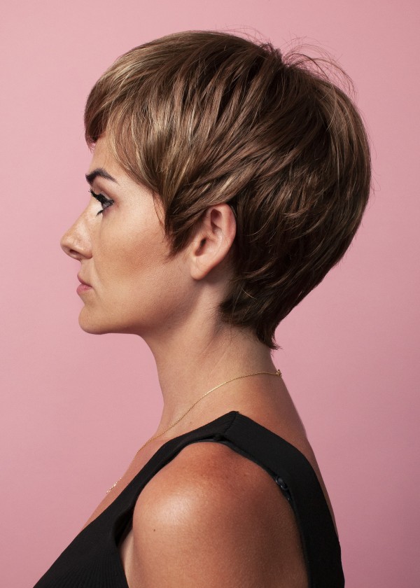 Dámska parochňa – krátka – blond Balayage – internetový obchod