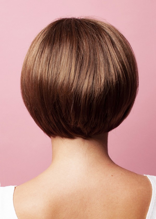 Synthetische Perücke mit Pony - Blond - Online-Shop