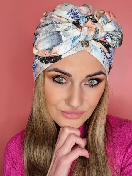 Luiza turban hat - After chemotherapy - Shop online Poland