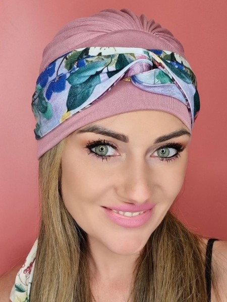 Moteriškas turbanas "Monia" - po chemoterapijos - Internetinė parduotu