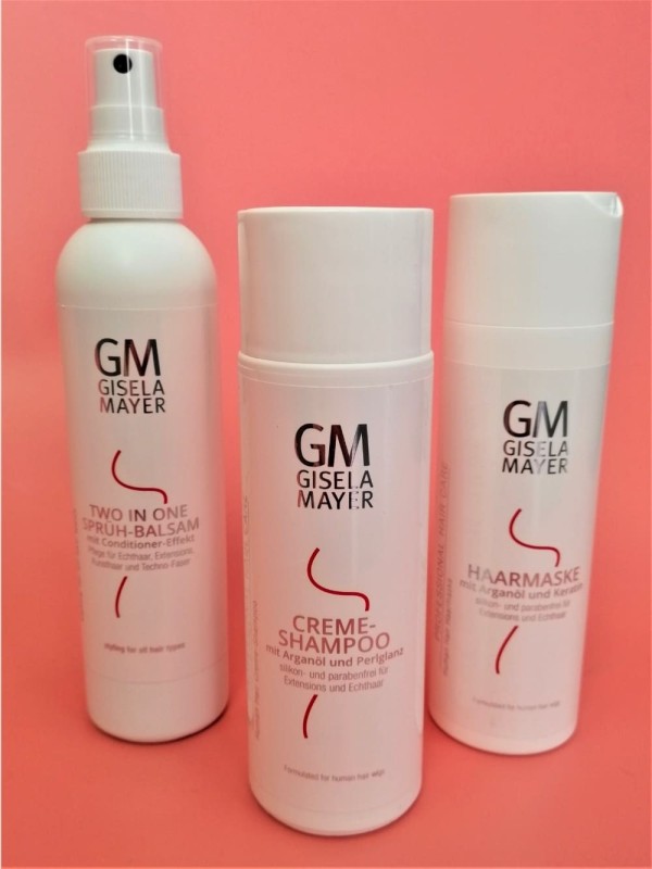 Perückenpflegeset - Shampoo, Spülung, Balsam - Gisela Mayer