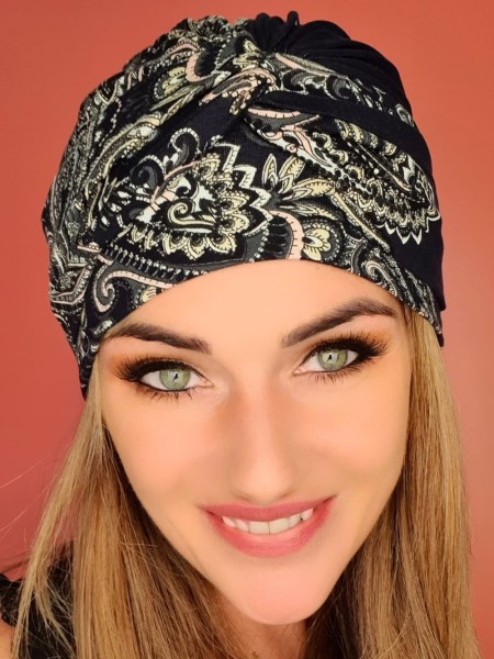 Dámsky turban Sandra - po chemoterapii - Online Shop Poľsko