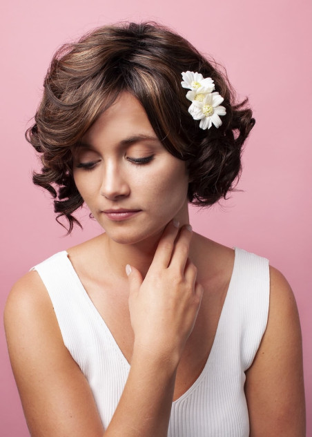 Synthetische Perücke - Lockig - Online-Shop