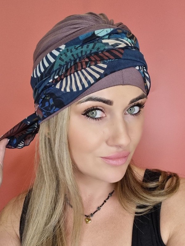 Hnedý turban - po liečbe rakoviny - internetový obchod