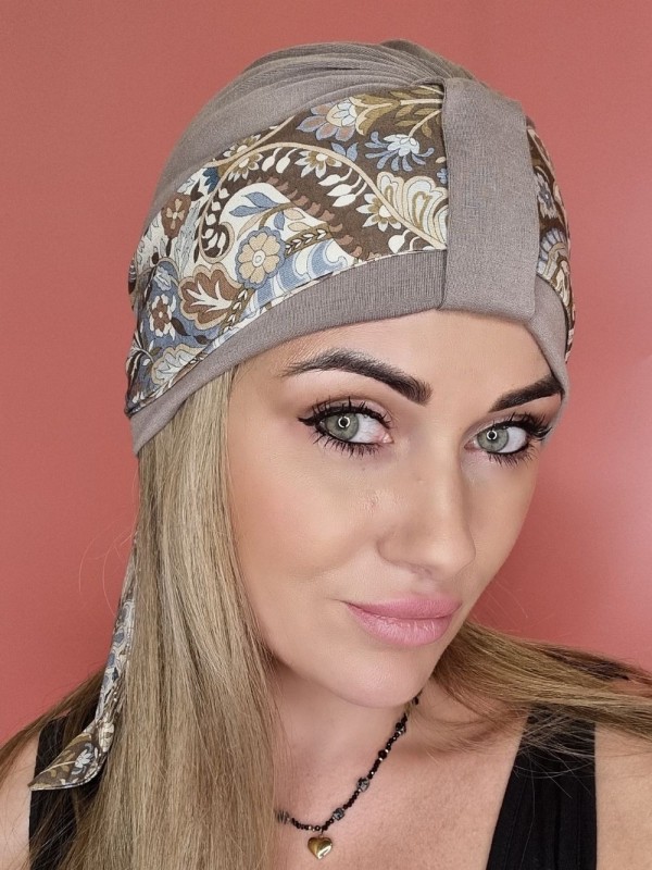 Turban mit Schärpe – nach der Chemotherapie – Online-Shop Polen