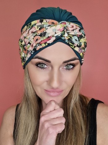 Grüner Turban – nach der Chemotherapie – Online-Shop Polen