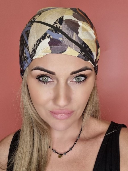 Colorful turban - after chemotherapy - online store Poland