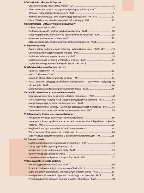 E-Book - Fakten und Mythen - Gesundheit und Ernährung - E-Book (PDF)
