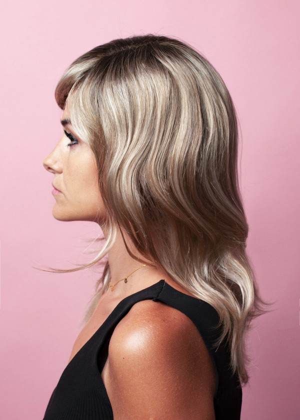 Dlhá syntetická parochňa - blond - Lekárska predajňa