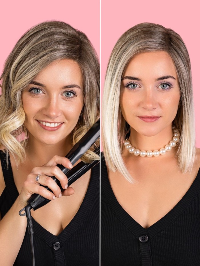 Heat resistant synthetic wig - Iga - Online store