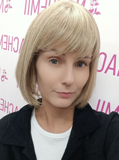 Synthetic wig - blonde - online store