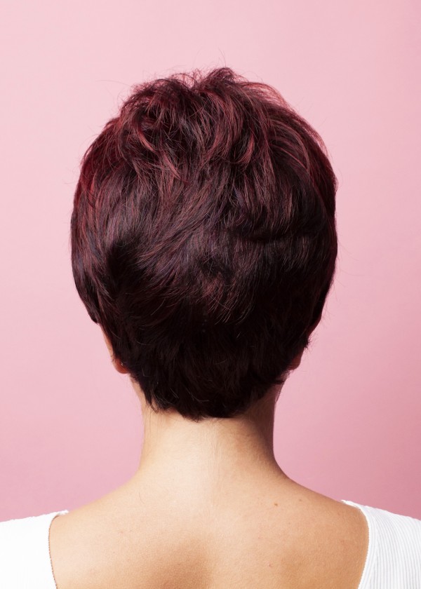 Short synthetic wig - Anna - online store