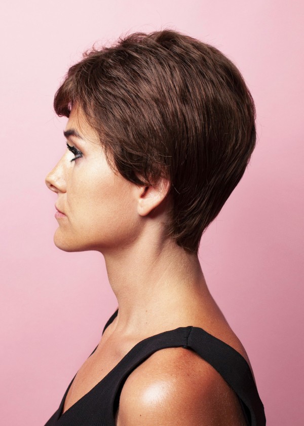 Short synthetic wig - Anna - Online store