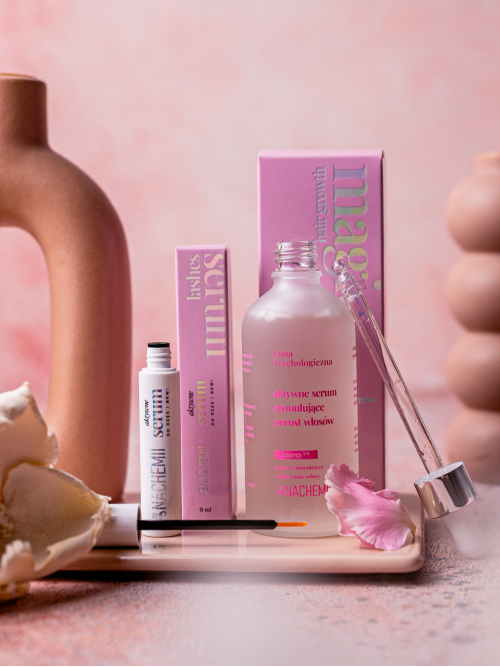 Serum-Set - Für Haare + für Wimpern und Augenbrauen