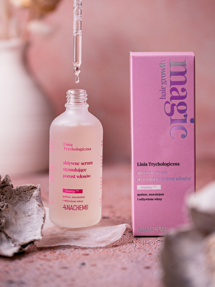 Nachemia Trio Set - Haarserum + Gesichtsserum + Wimpern- und Augenbrauenserum
