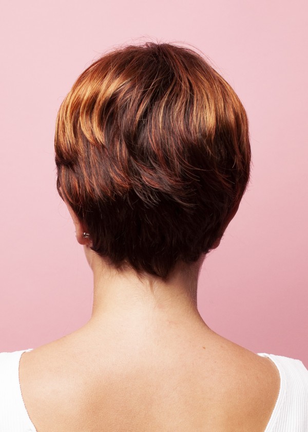 Synthetic short red wig- Laura- Online store