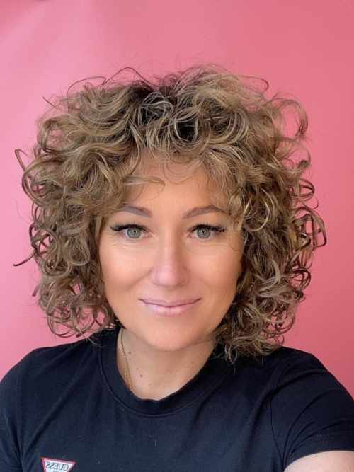 Synthetische Perücke - Afrolocken - Online-Shop