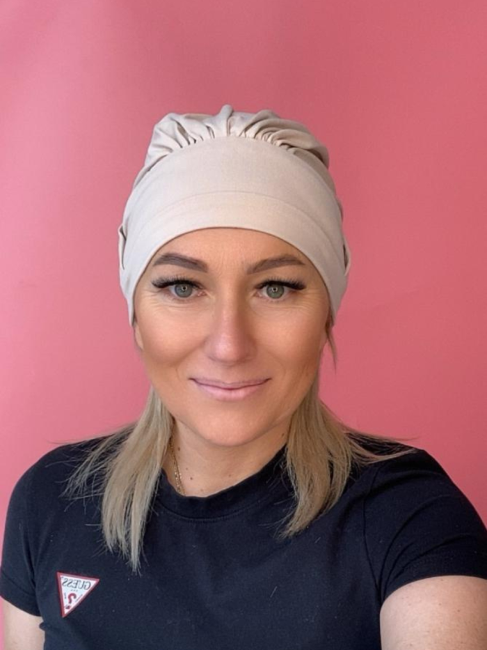 Bamboo turban - with sash - Online store