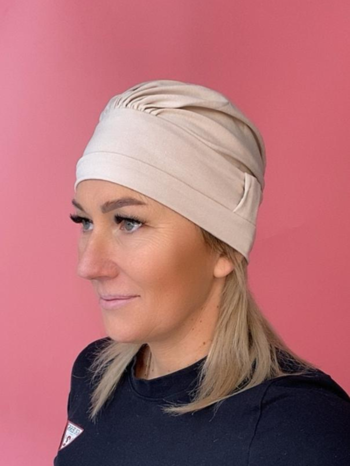 Bamboo turban - with sash - Online store