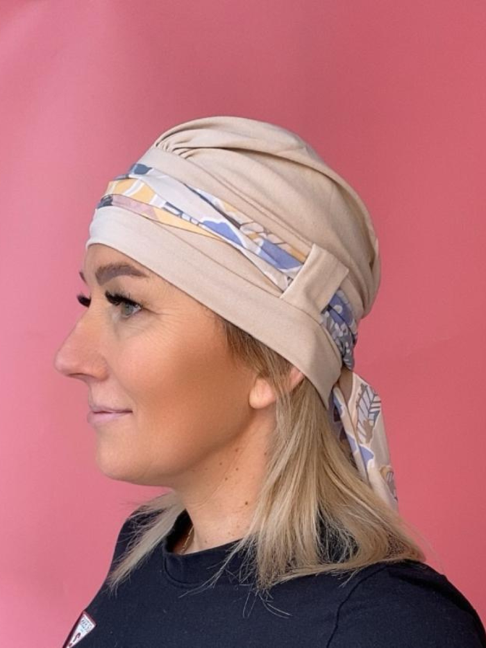 Bamboo turban - with sash - Online store