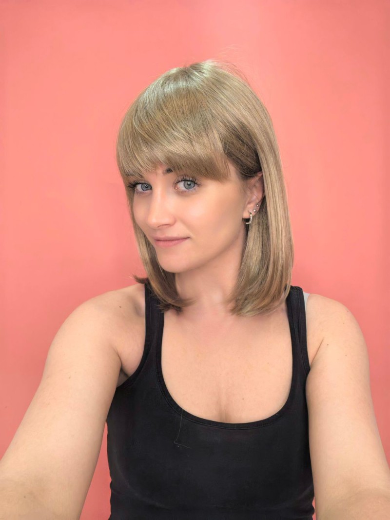 Synthetic wig - blonde - Online Store