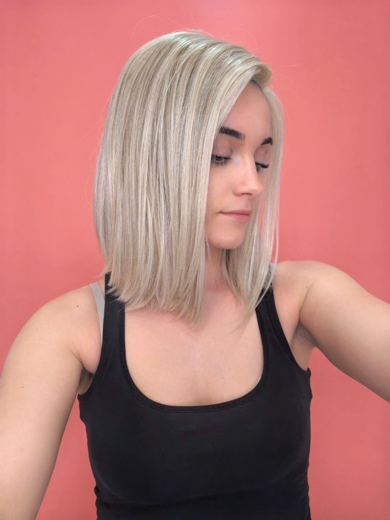 Kunsthaarperücke - Hellblond - Onlineshop
