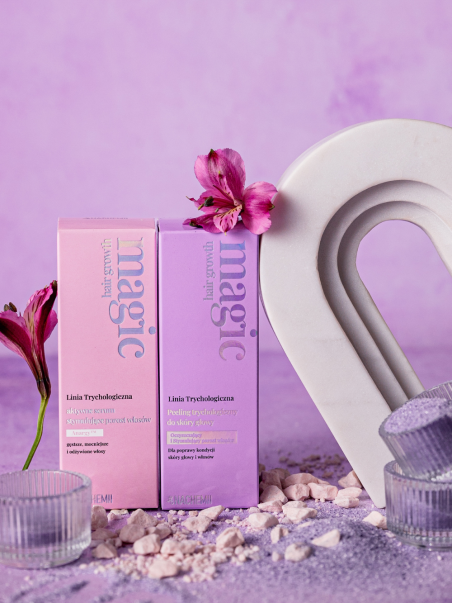 Trichološki piling + serum za rast las | Zdrava lasna koža