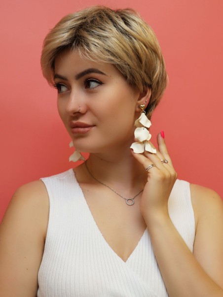 krótka peruka - blond - sklep internetowy