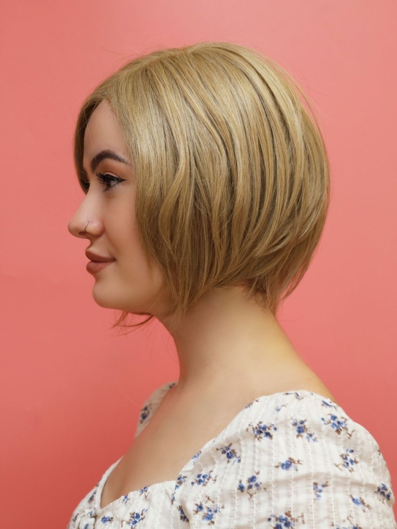 Syntetyczna, termoodporna peruka sheer blond - Tatiana