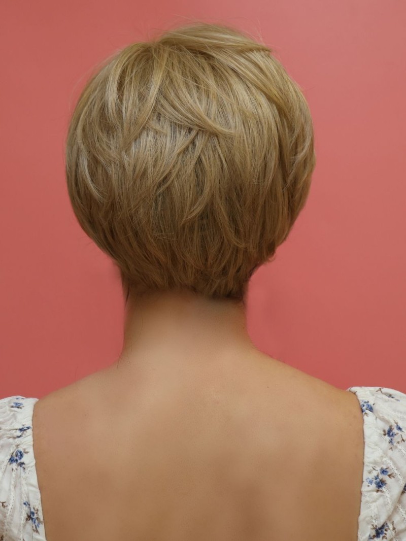 Damska peruka syntetyczna jasny blond - Sylwia