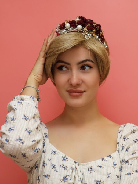 Damska peruka syntetyczna naturalny blond - Sylwia