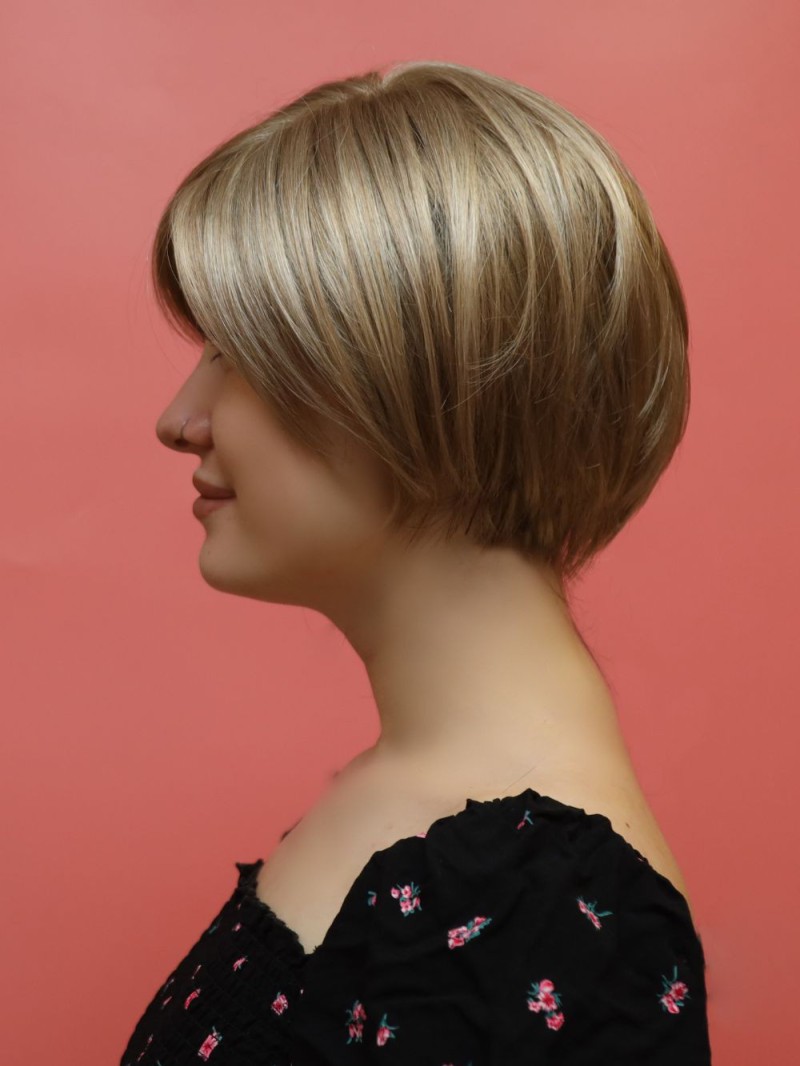 Syntetická parochňa - s ofinou - Internetový obchod