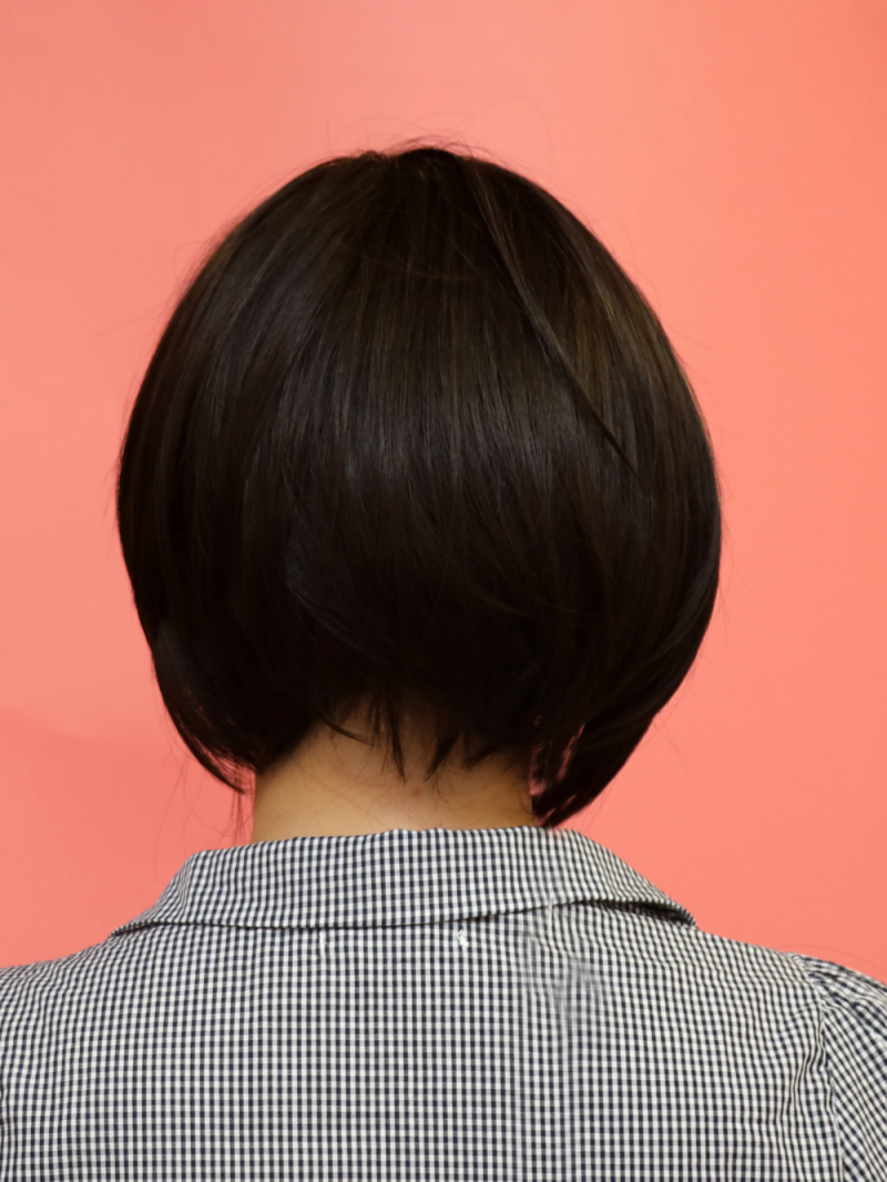 Synthetic wig - dark brown - Online Store