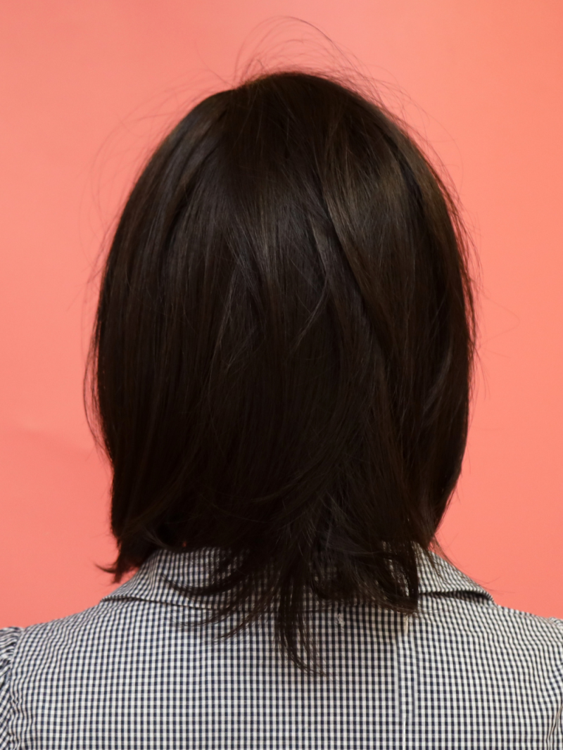 Synthetic Wig - Dark Brown - Online Store