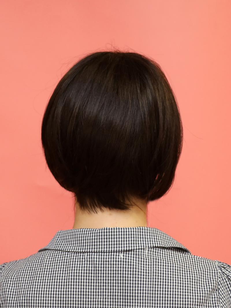 Syntetyczna ciemny brąz peruka - Marcelina