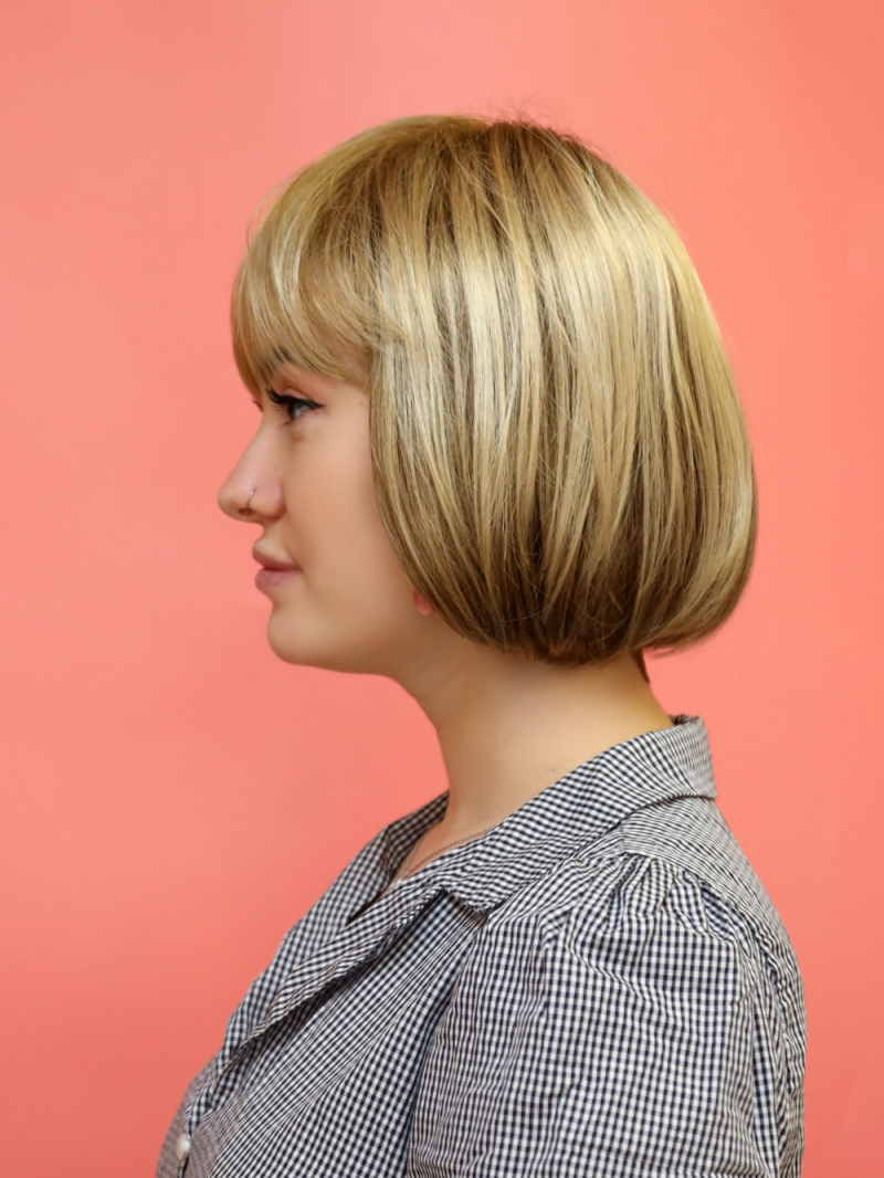 Synthetic wig - blonde - online store