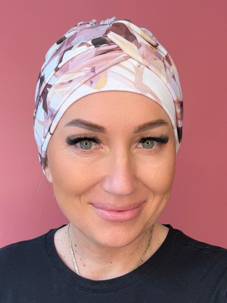 Wiskozowy turban - z węzełkiem - Sklep internatowy