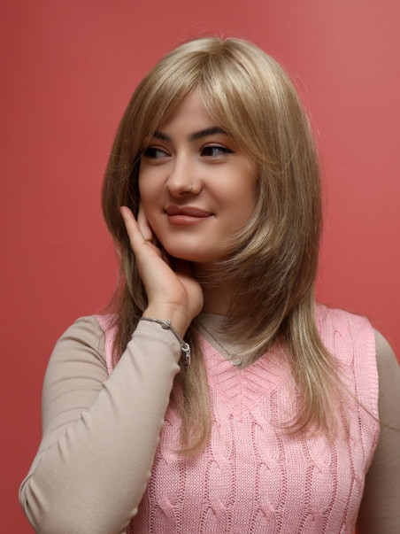 Peruka syntetyczna - blond - sklep internetowy