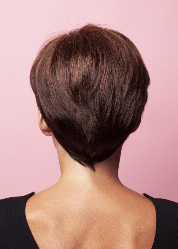 Short synthetic wig - Małgorzata - online store