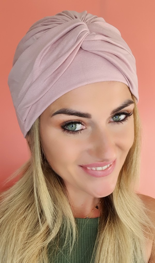 Laura's Pink Turban - After Chemotherapy - Online Store